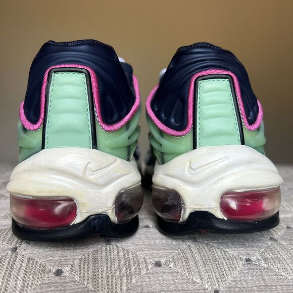Nike Air Max Deluxe Enamel Green Running Tennis Shoe Sneakers Women 8 Athletic - Picture 9 of 16